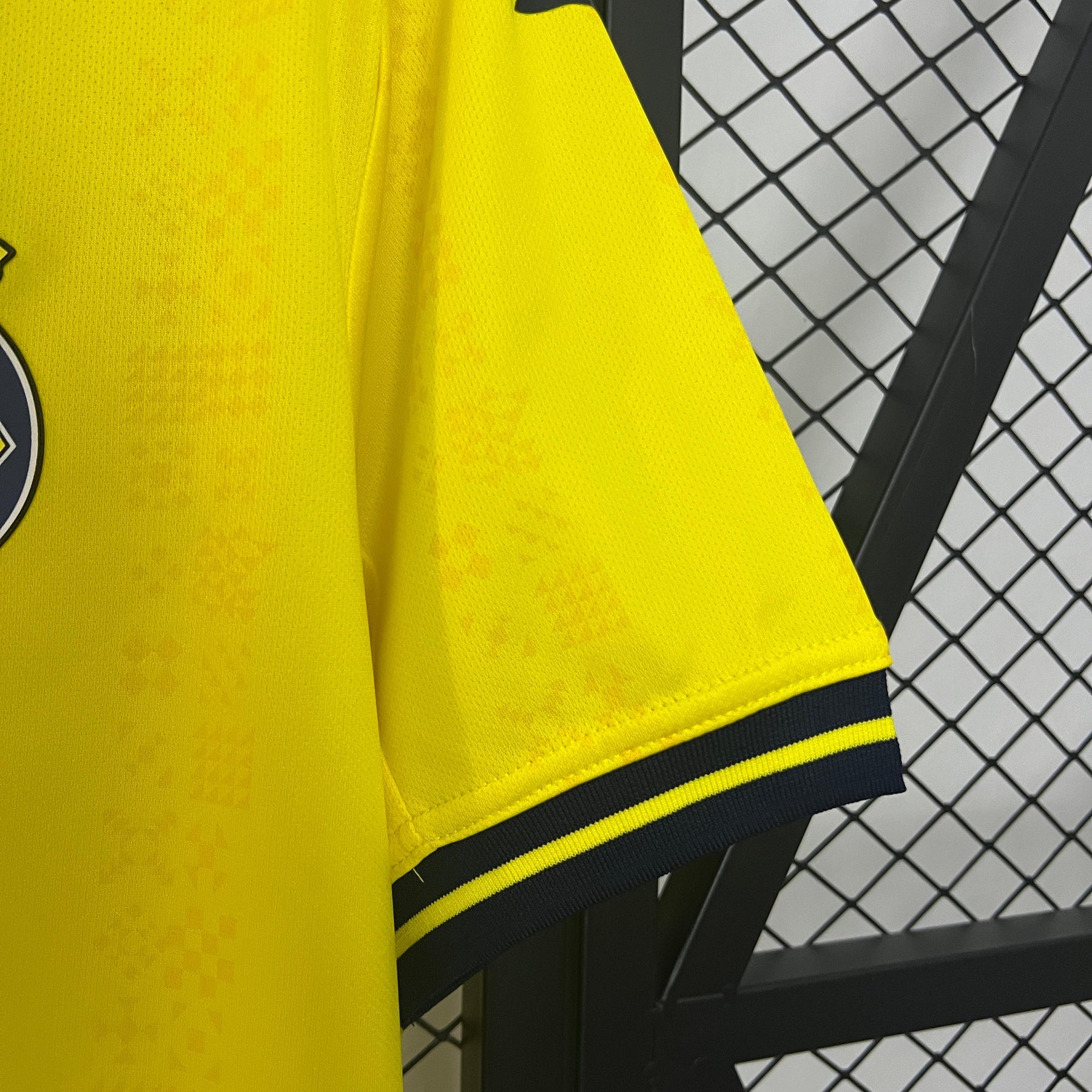 Camiseta do Villarreal l 24/25 Home - tejido y acabado