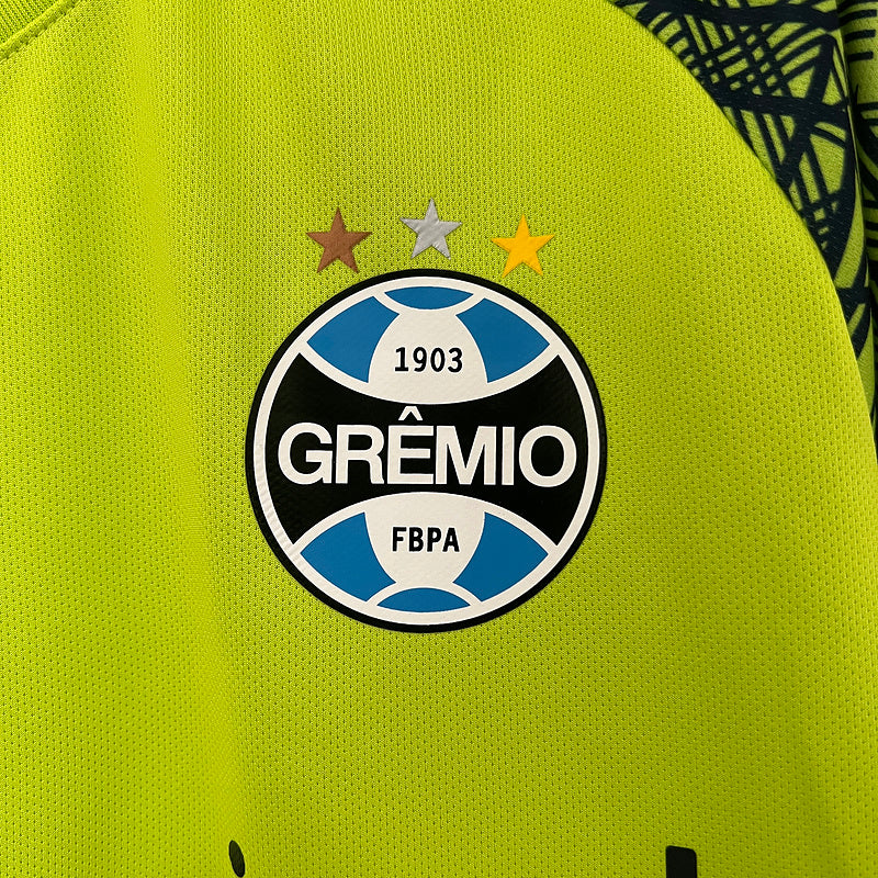 Camiseta 24∕25 Gremio Goalkeeper - detalle del cuello