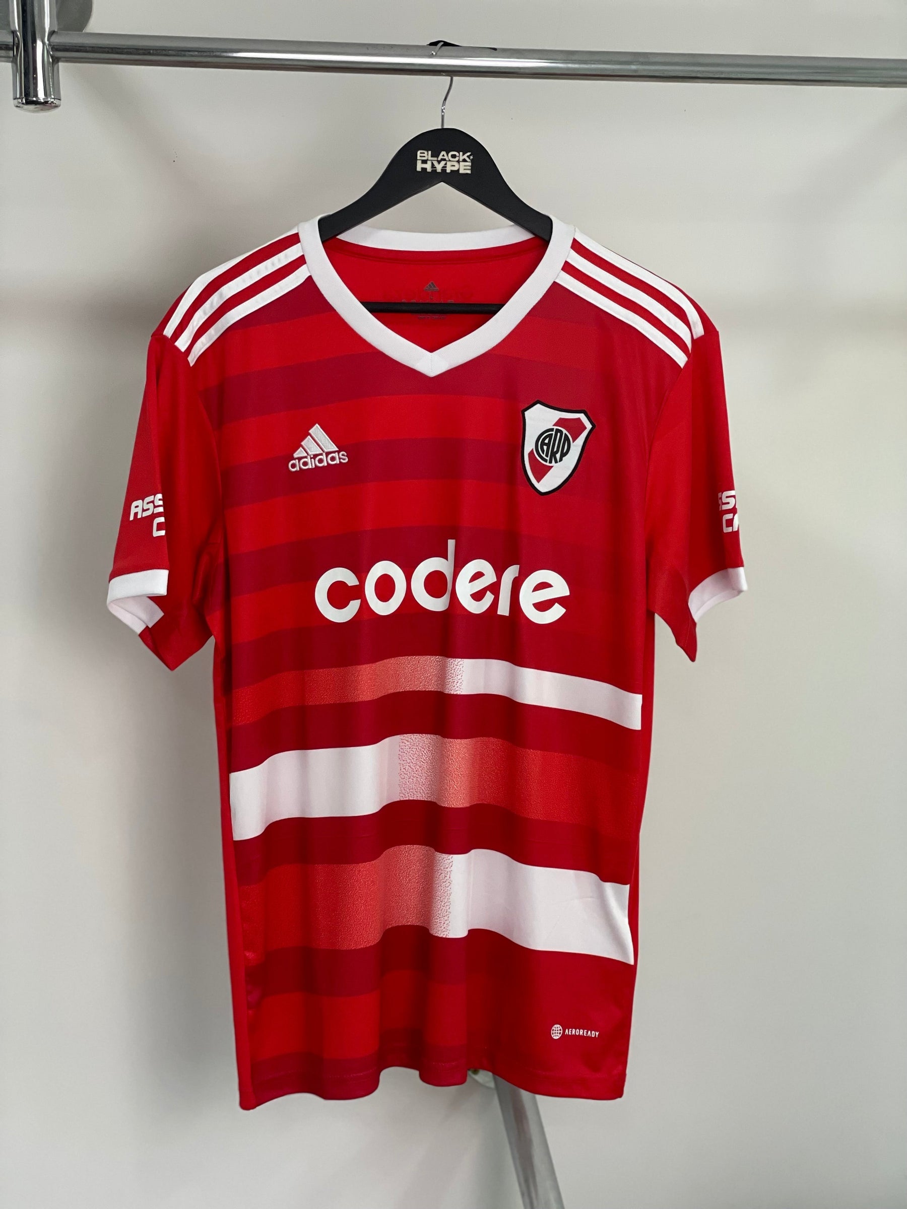 CAMISETA RIVER PLATE AUTHENTIC AWAY ADIDAS - vista frontal