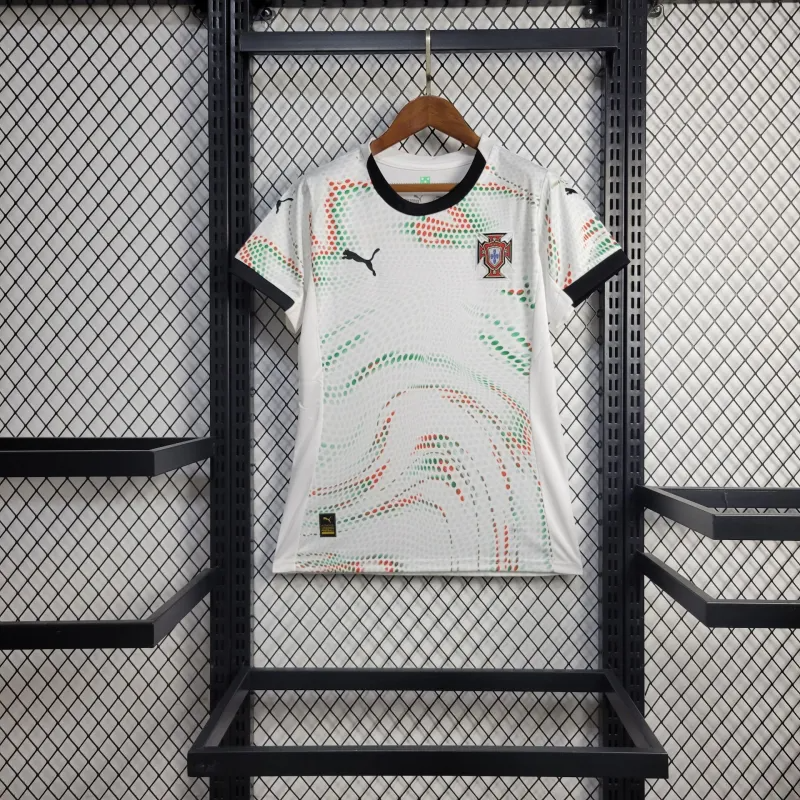 Camiseta Portugal Femenino 25∕26 - Banco - foto principal