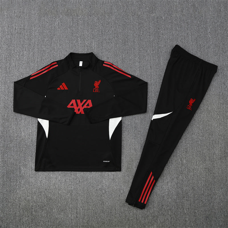Training Suit Liverpool 25/26 Black - Winter - vista trasera