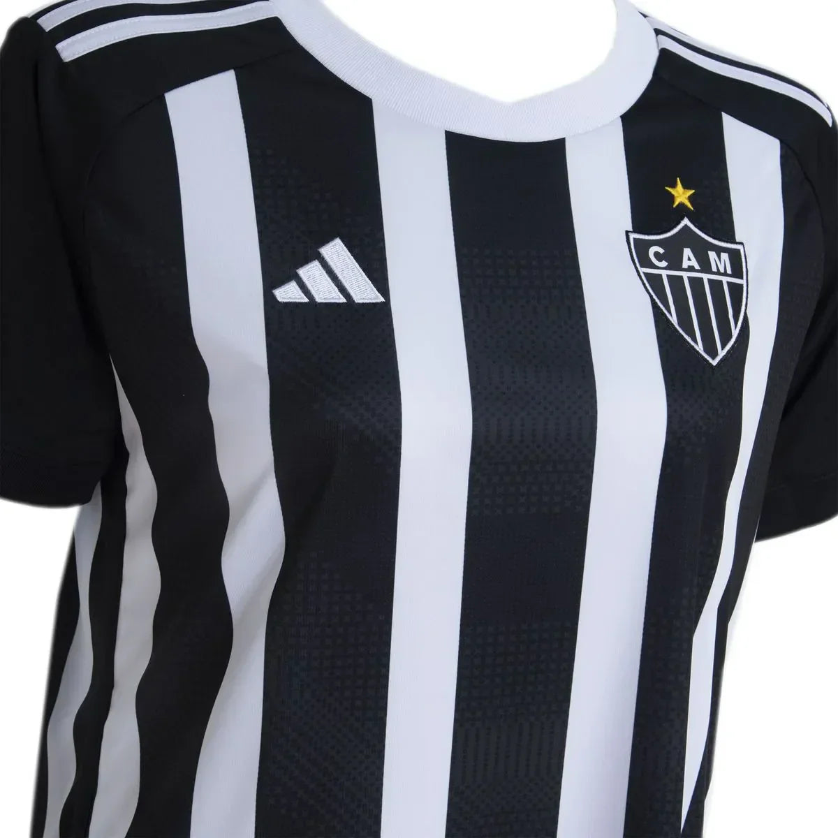 Camiseta Feminina Atlético Mineiro Home 24/25 - detalle del cuello