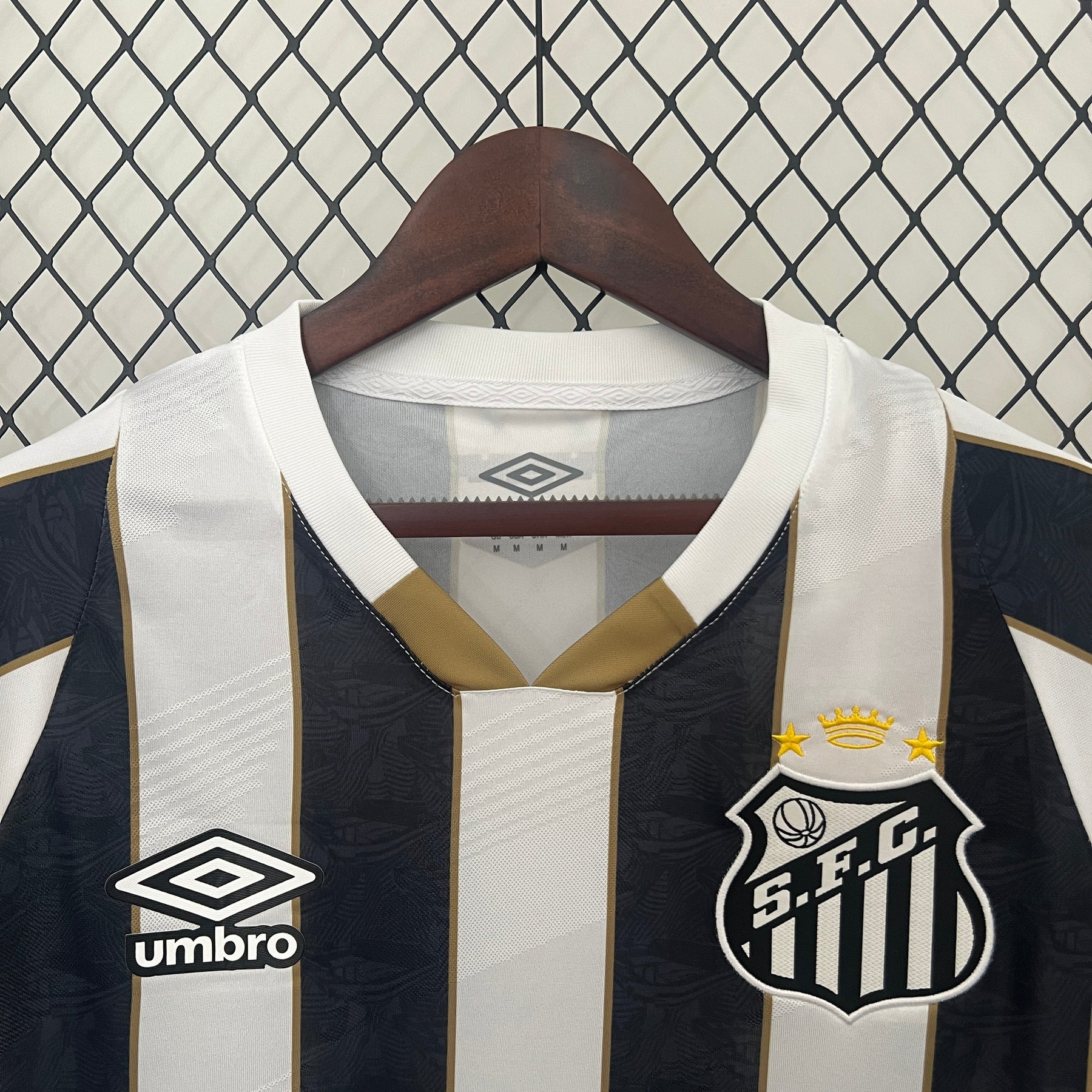 Camiseta 24∕25 Santos away - vista trasera