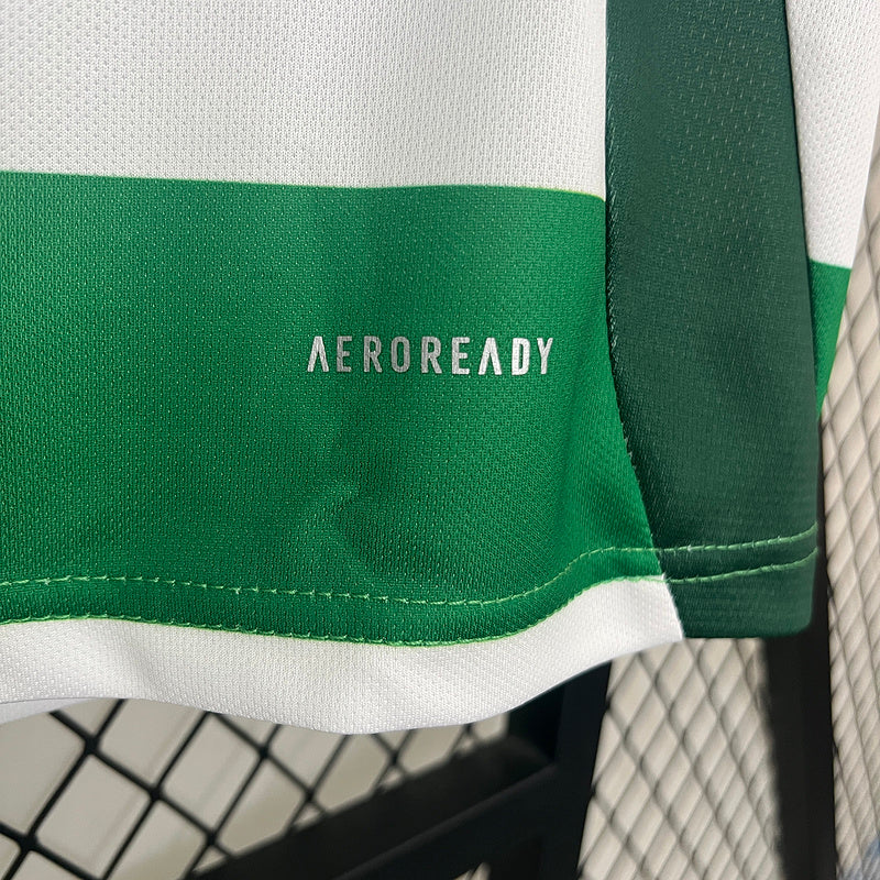 Camiseta 24∕25 Celtics Home - tejido y acabado