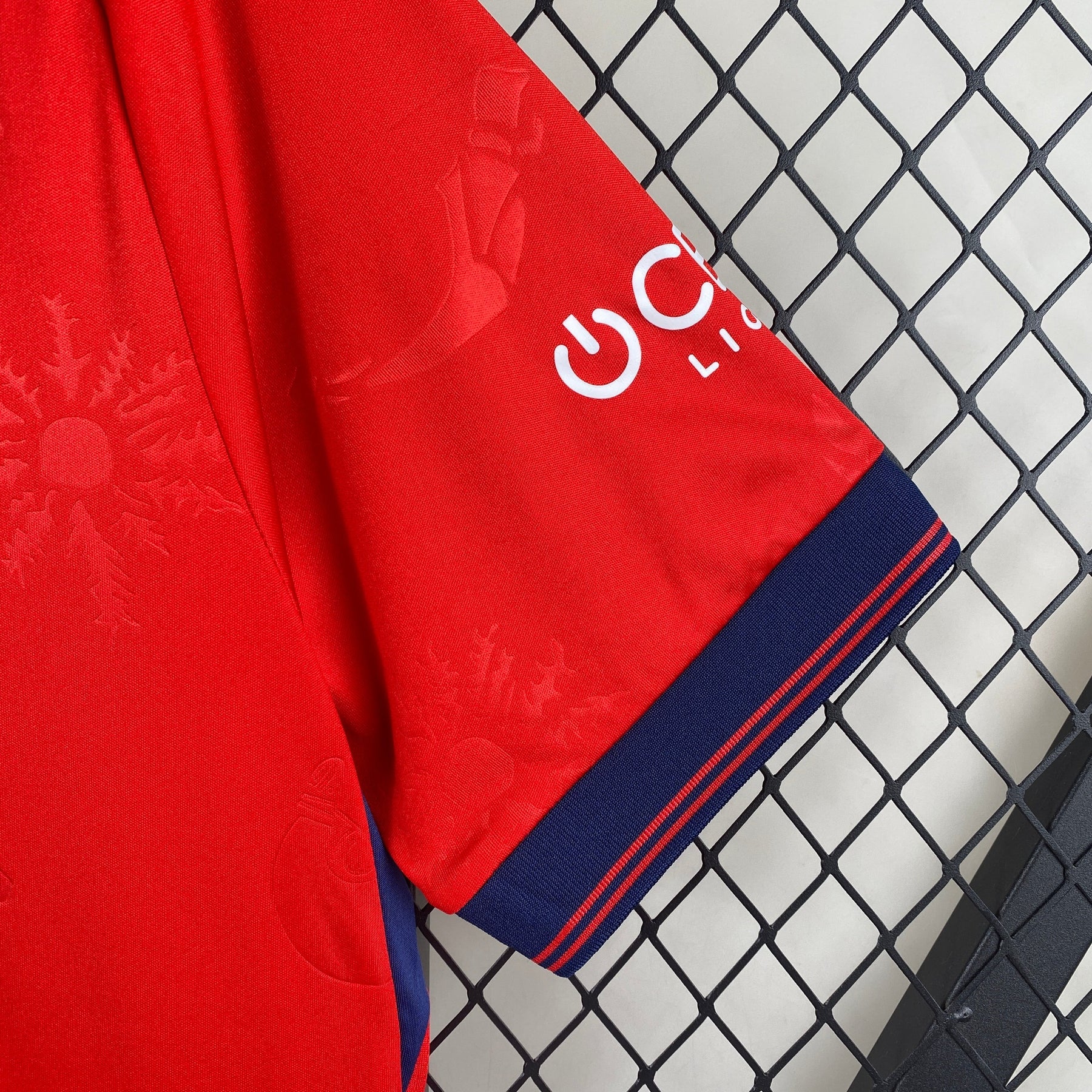 Camiseta do Osasuna 24/25 Home - tejido y acabado