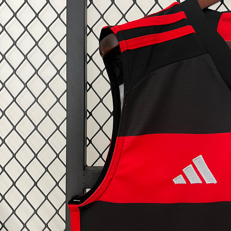 Camiseta 24∕25 Vest Flamengo Home - vista trasera