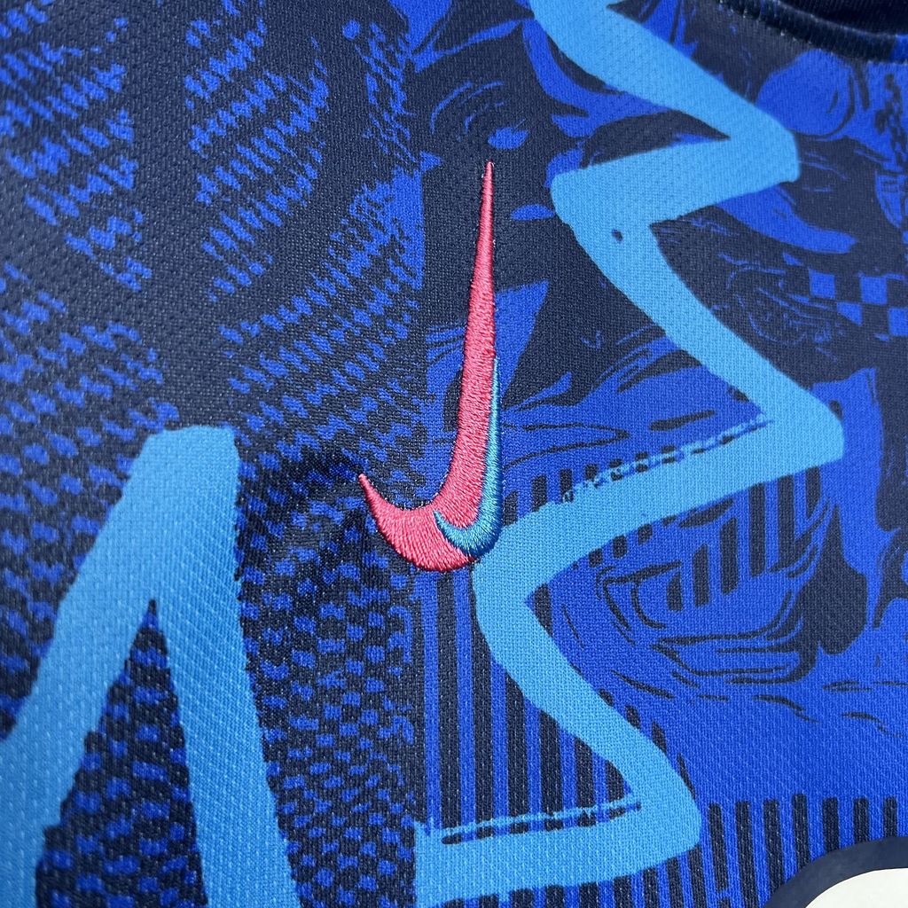 Kids Atletico Madrid 2024/25 Third - detalle del cuello