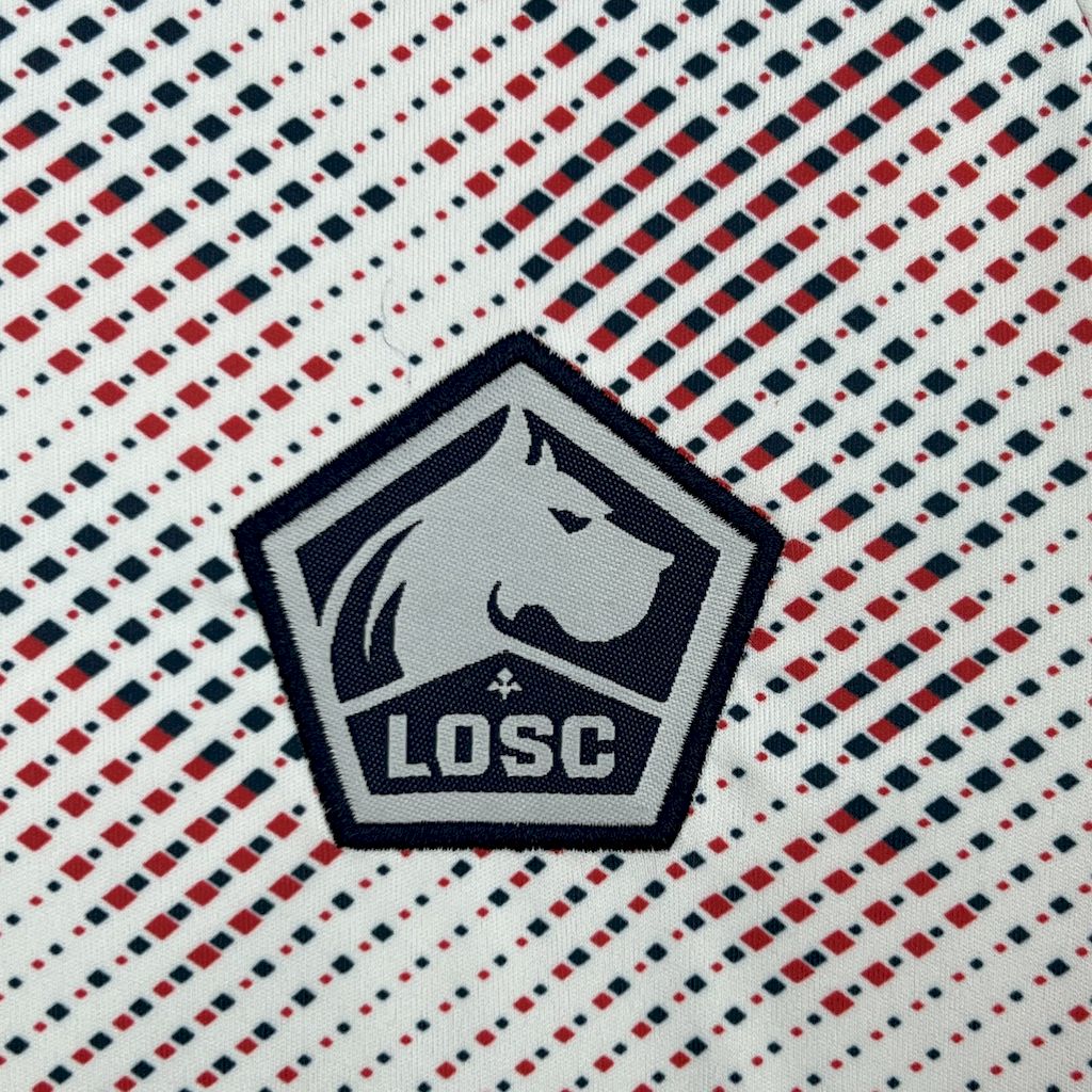 Kids Lille OSC 24∕25 Away - detalle del cuello