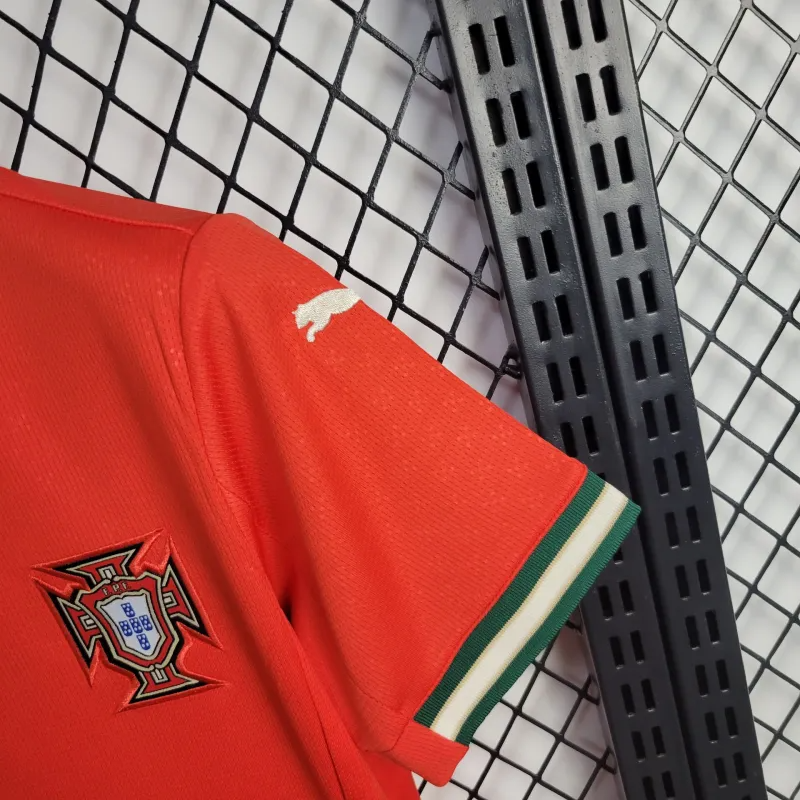Camiseta Portugal Femenino 25∕26 - Vermelho - vista frontal