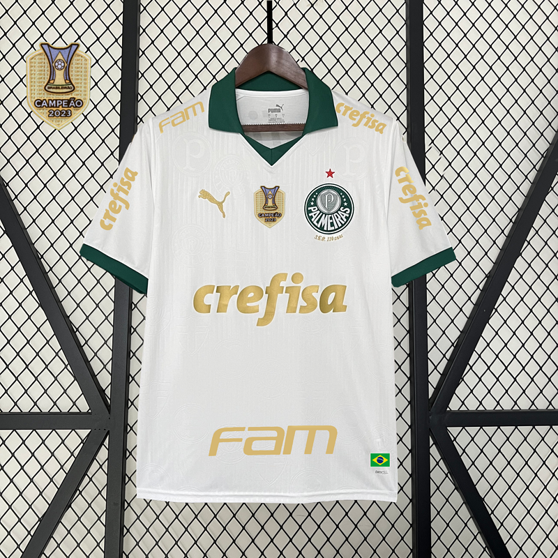 Camiseta 2024∕25 Palmeiras away +All sponsors - vista trasera