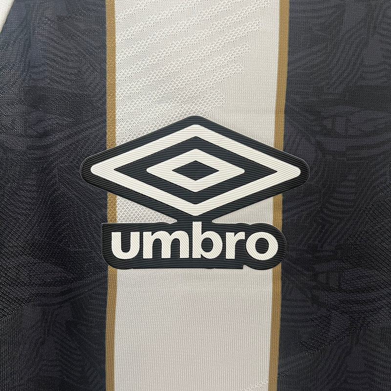 Camiseta 24∕25 Santos away all sponsors - tejido y acabado