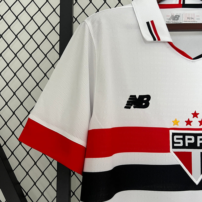 Camiseta 24∕25 Sao Paulo Home - vista trasera