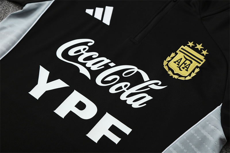 Training Suit Argentina 25/26 Black - Winter - detalle de la manga