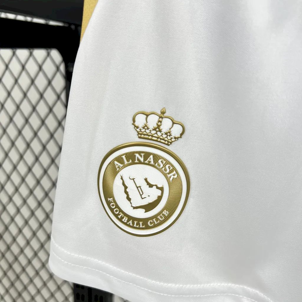 Kids Al-Nassr Home 24/25 Third - tejido y acabado