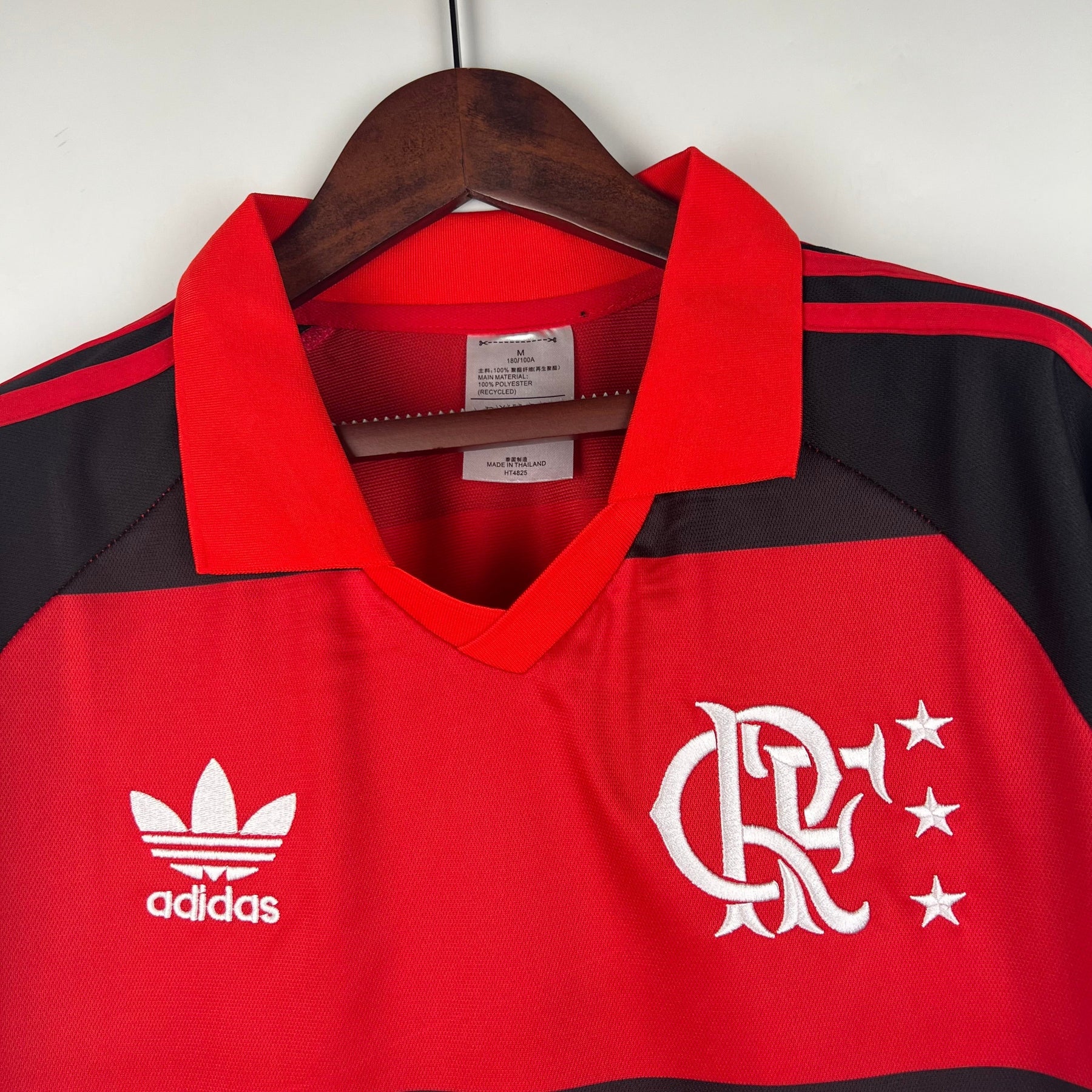 Camiseta Flamengo Retrô 1987 Home - vista trasera