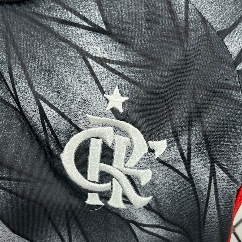 Kids Flamengo 24/25 Third - detalle del cuello