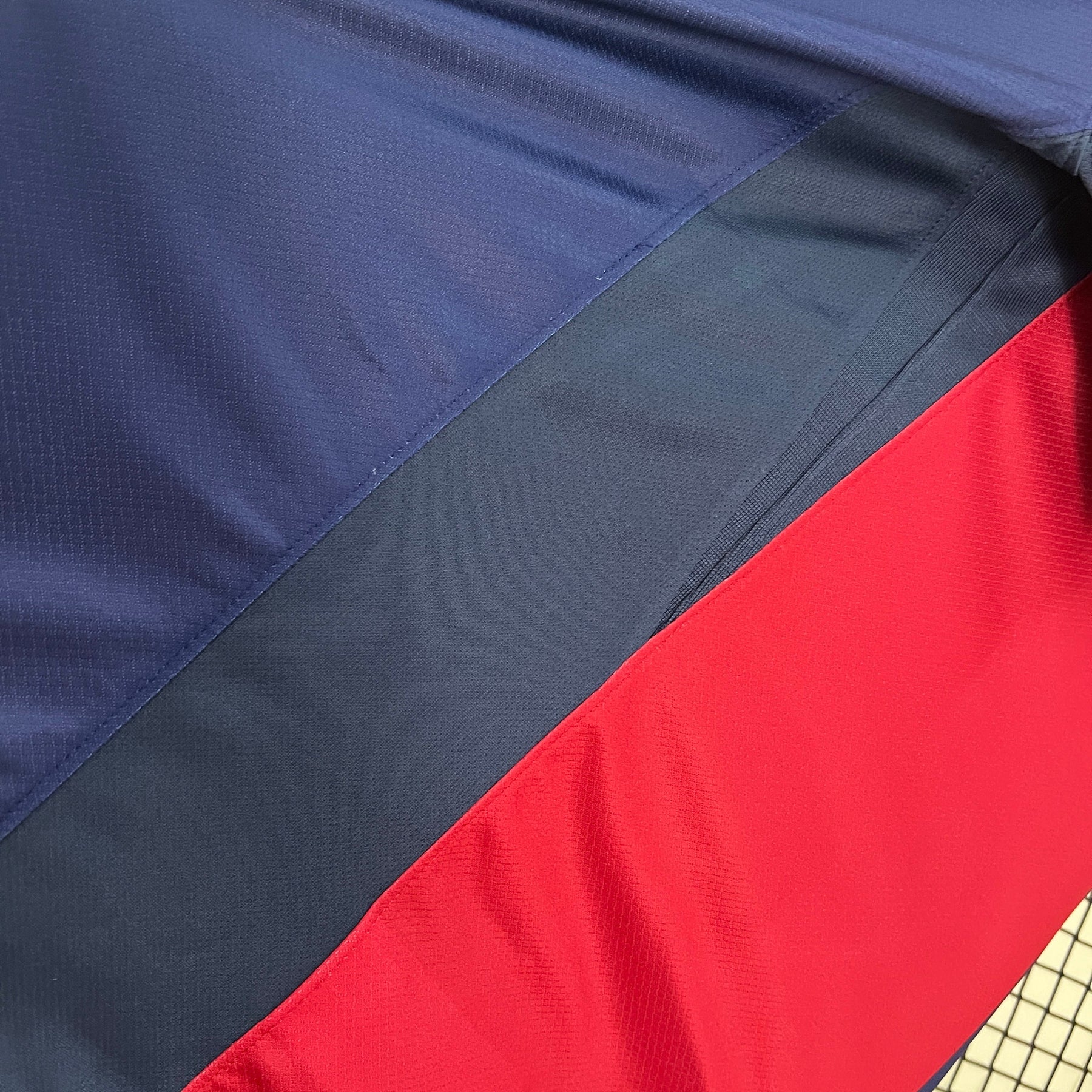 Camiseta Barcelona 24/25 Home I - Cactus Jack - tejido y acabado