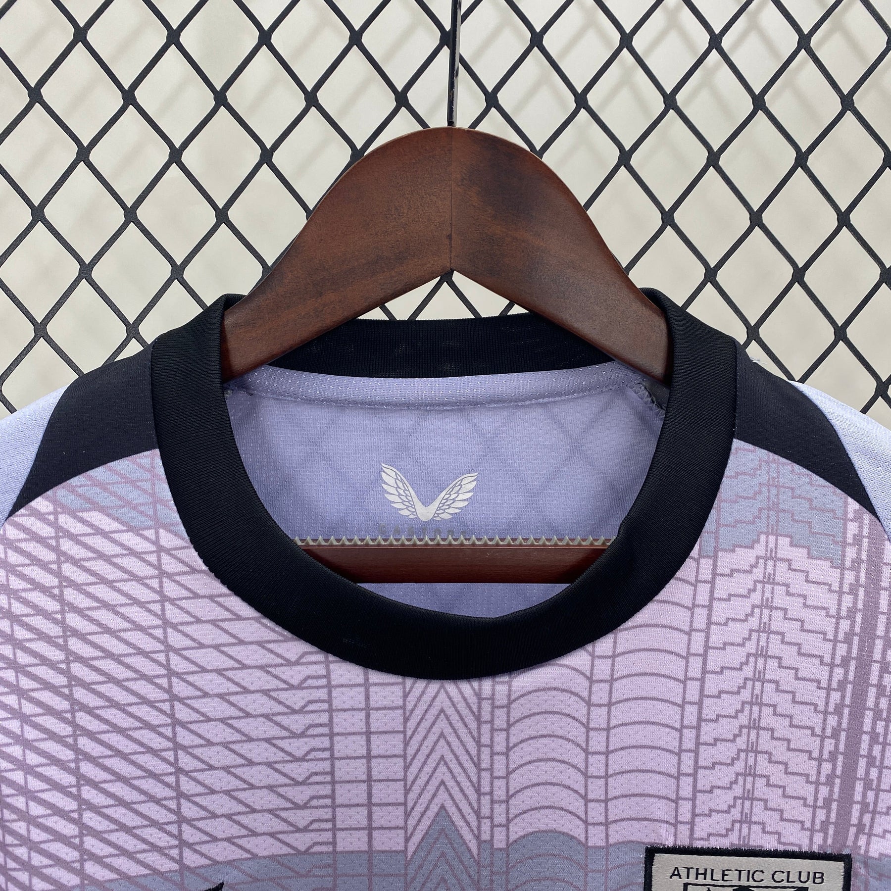 Camiseta Athletic Bilbao 24/25 - Roxo - detalle de la manga