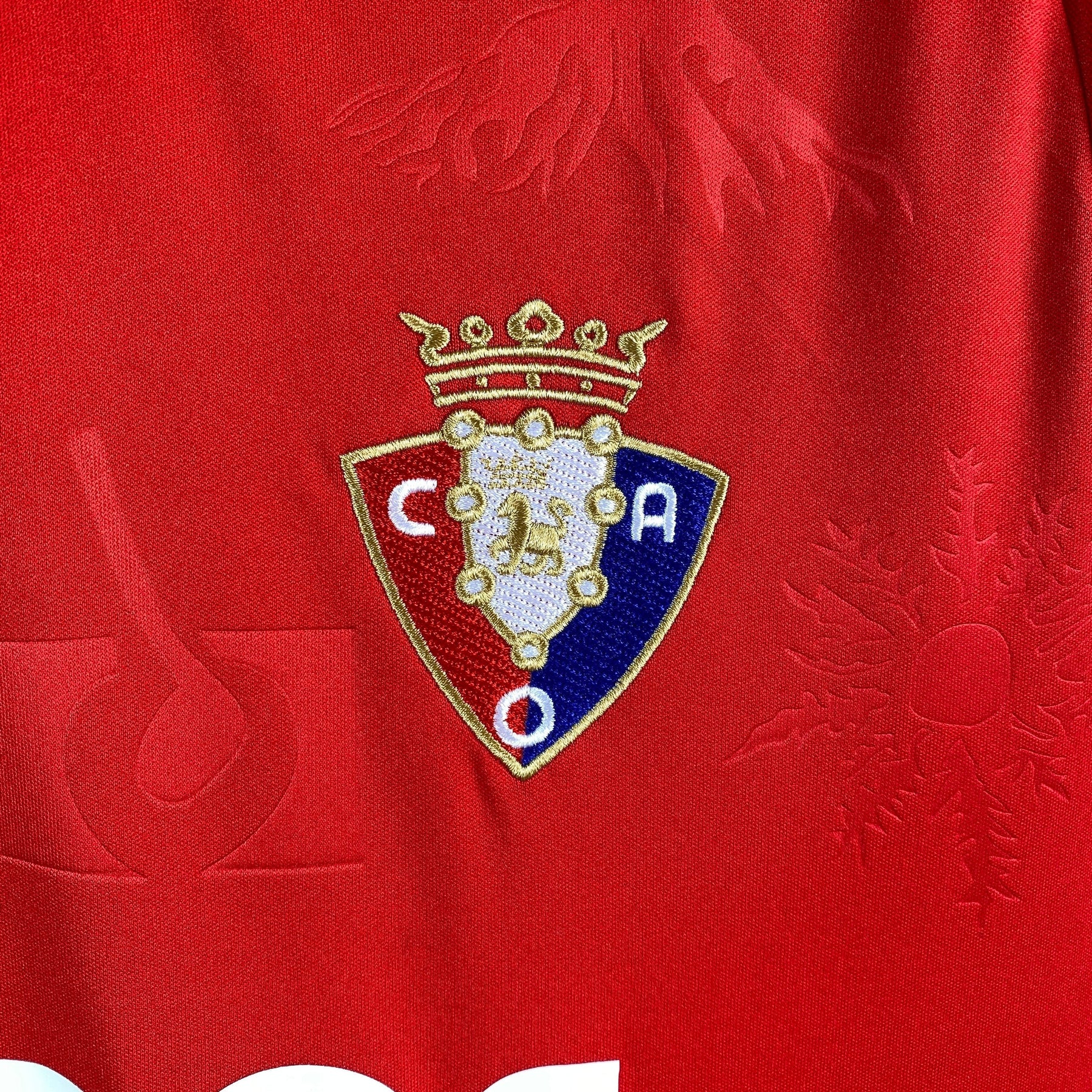 Camiseta do Osasuna 24/25 Home - detalle de la manga