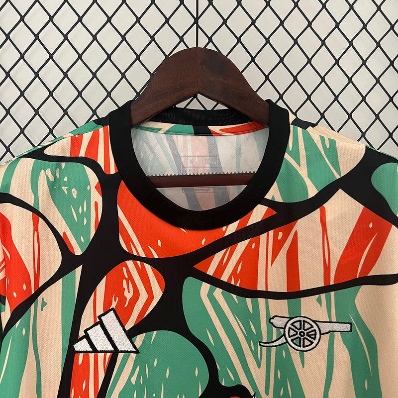 Camiseta 24∕25 Arsenal pre-match - vista frontal