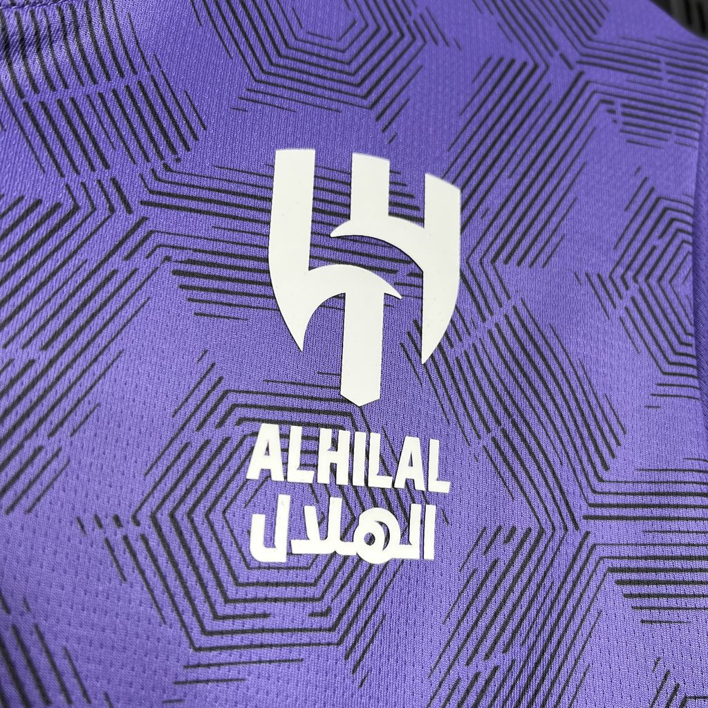 Camiseta Al Hilal SC 2024/25 Third - detalle del cuello