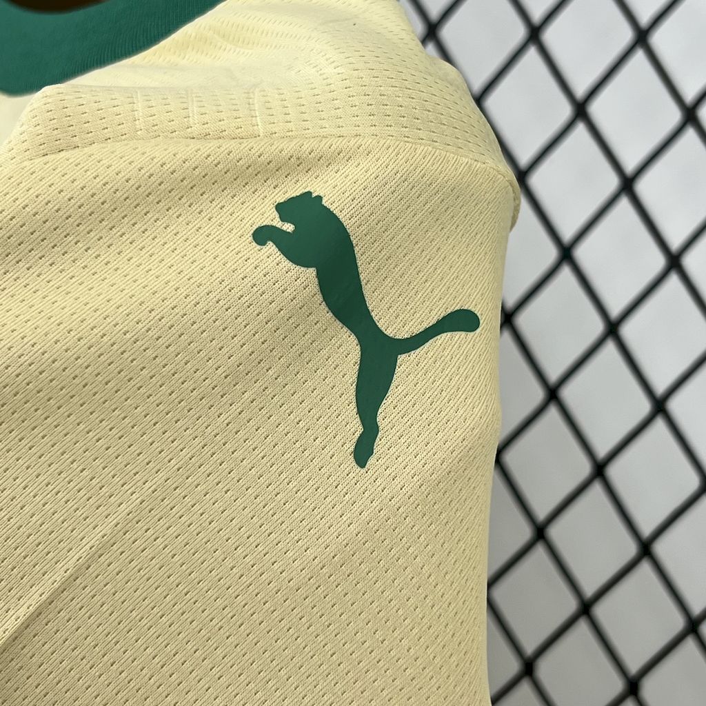 Kids Palmeiras 24/25 Third - Dourado - vista frontal
