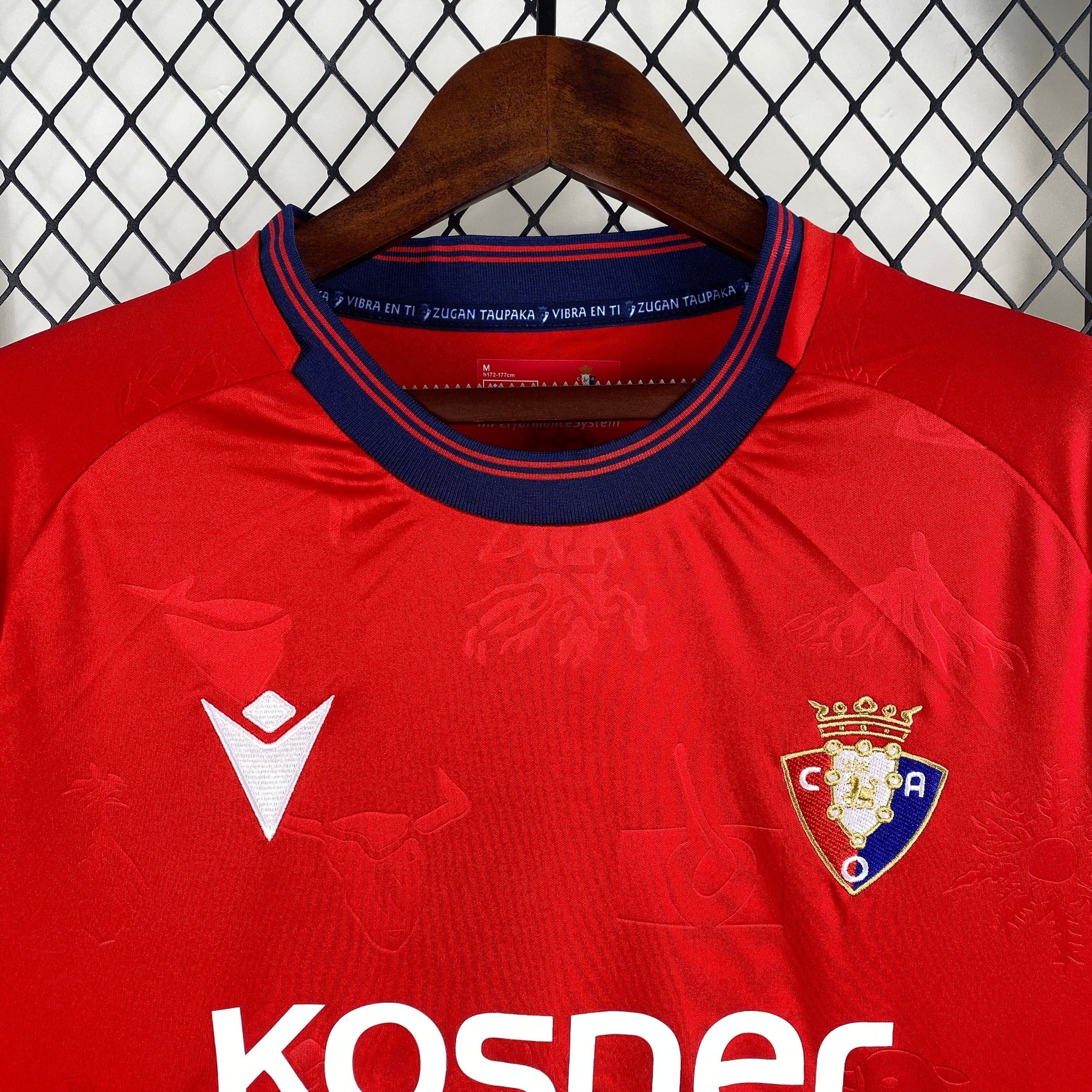 Camiseta do Osasuna 24/25 Home - vista trasera