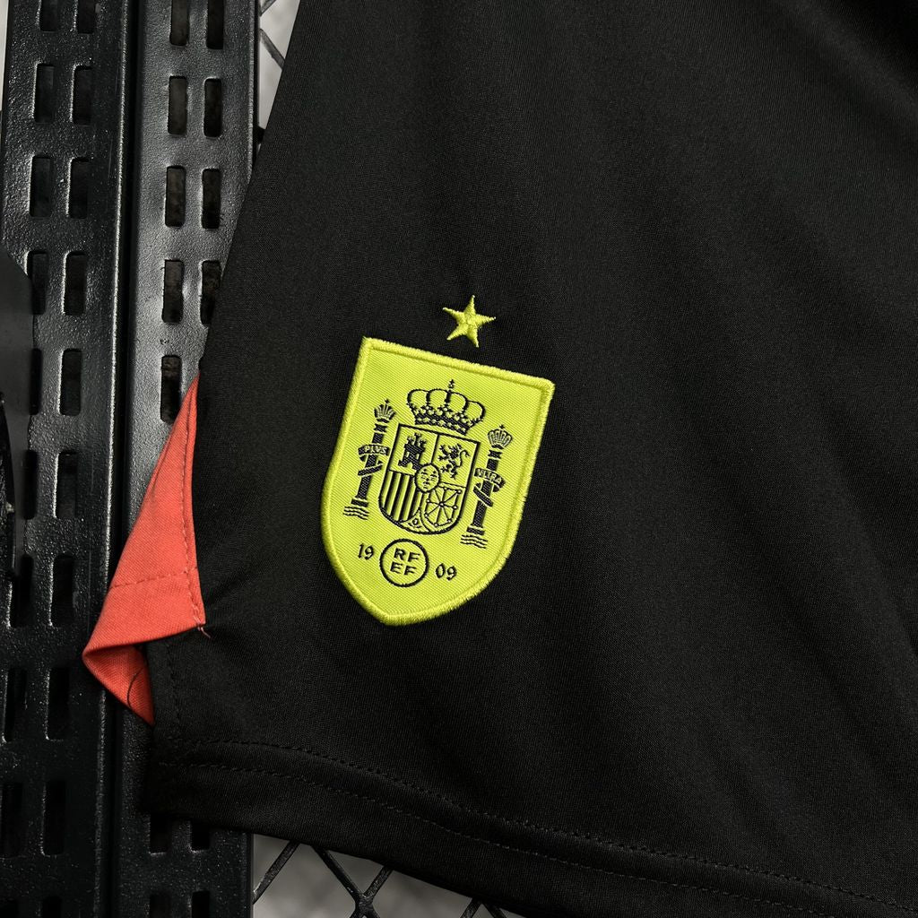 Shorts Espanha 2024/25 Goalkeeper - vista trasera