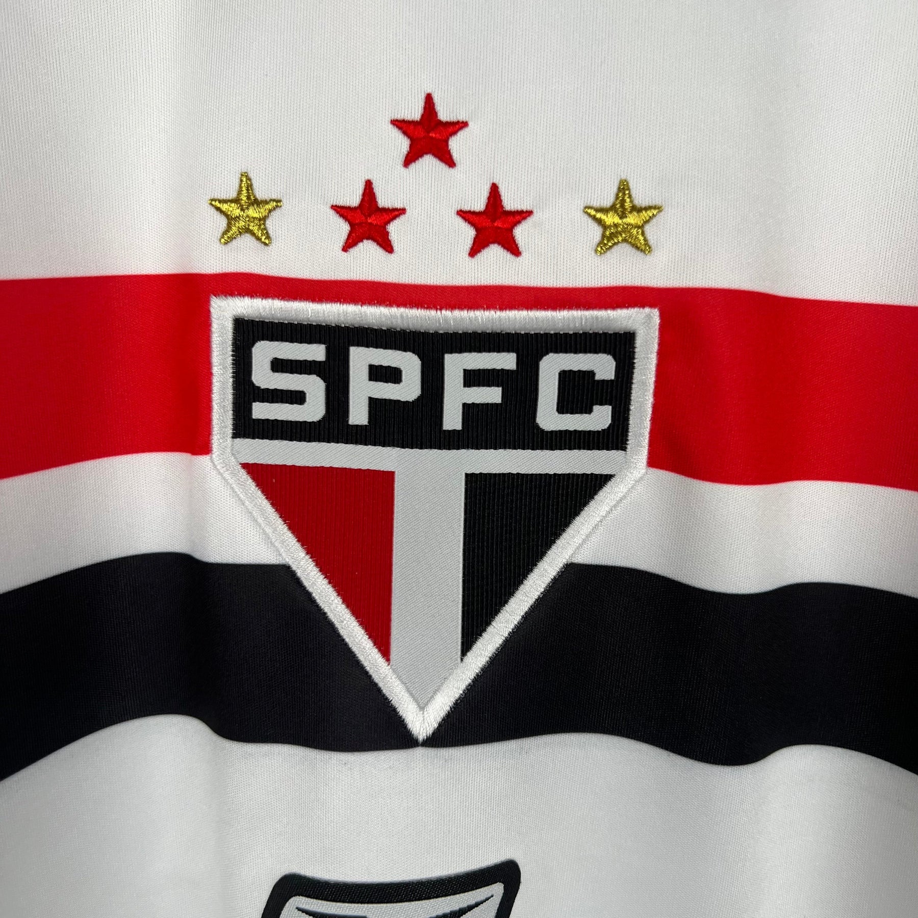 Camiseta São Paulo Retrô 07/08 Home - vista trasera