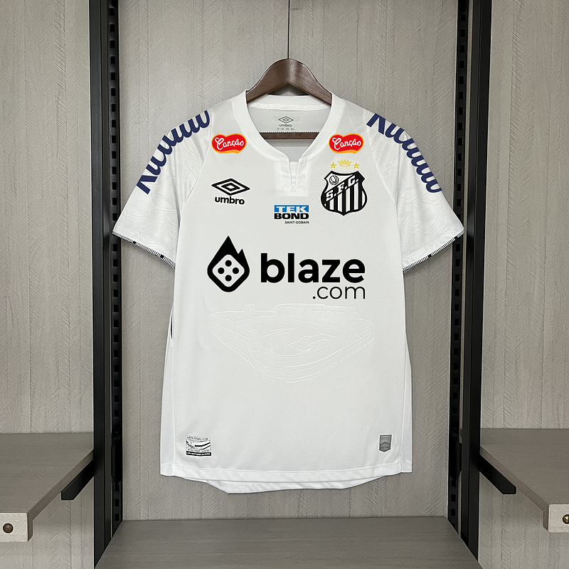 Camiseta 24∕25 Santos home all sponsors - foto principal