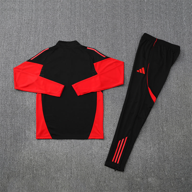 Training Suit Bayern De Munique 25/26 Black - Winter - detalle del cuello