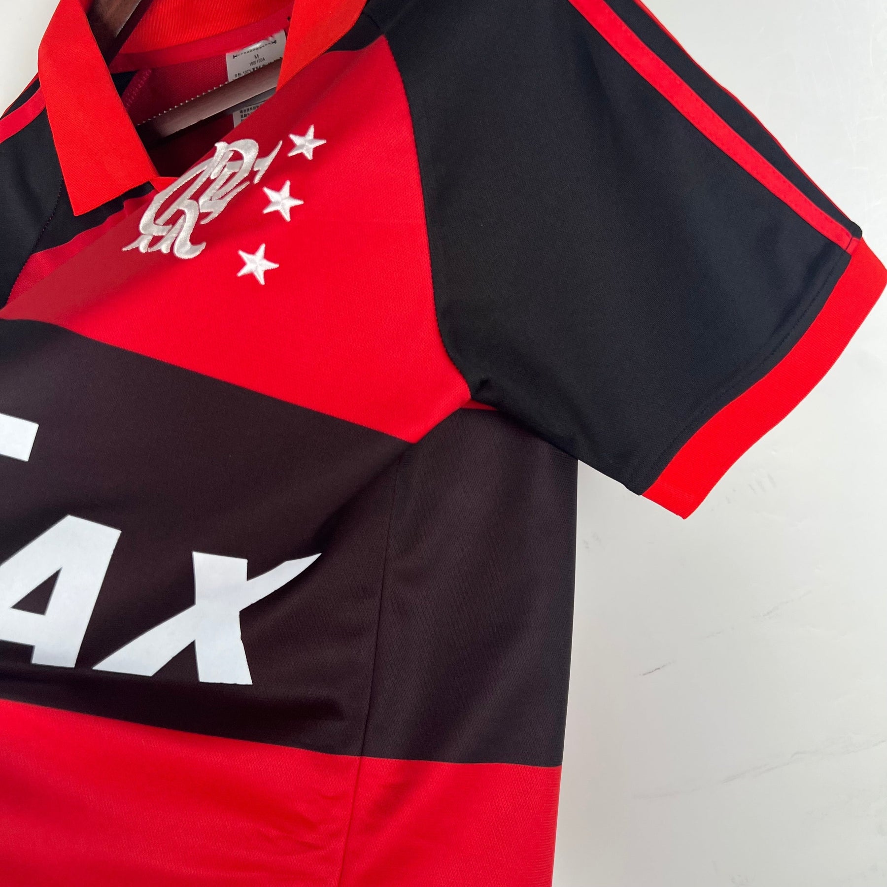Camiseta Flamengo Retrô 1987 Home - tejido y acabado