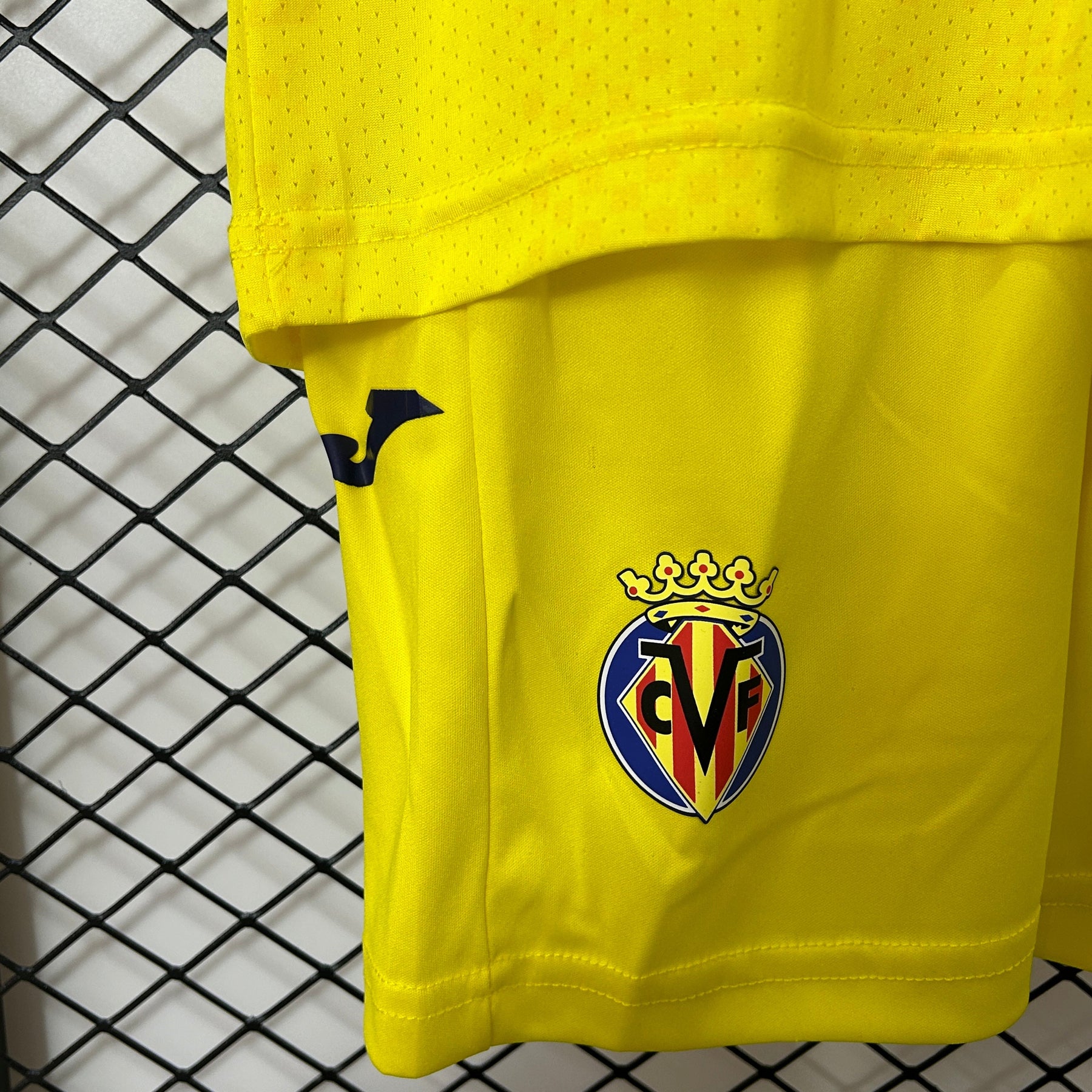 Kids Villarreal 24/25 - Home - detalle del cuello