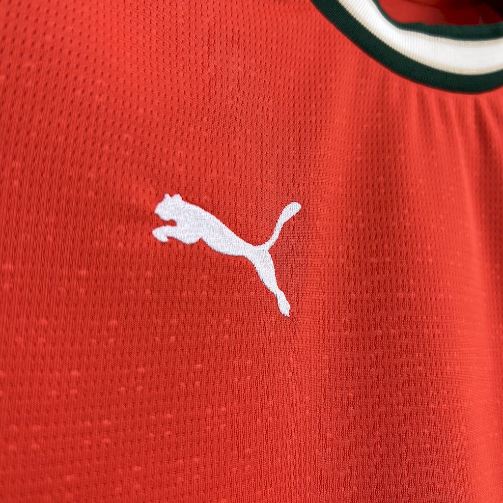Kids Seleção de Portugal 25/26 Home - detalle del cuello
