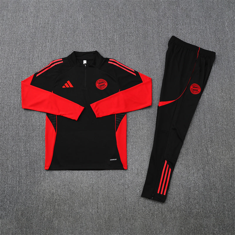 Training Suit Bayern De Munique 25/26 Black - Winter - vista trasera