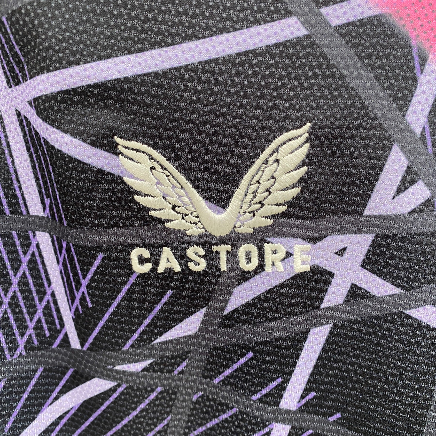 Camiseta Athletic Bilbao 24/25 - Roxo e Rosa - vista trasera