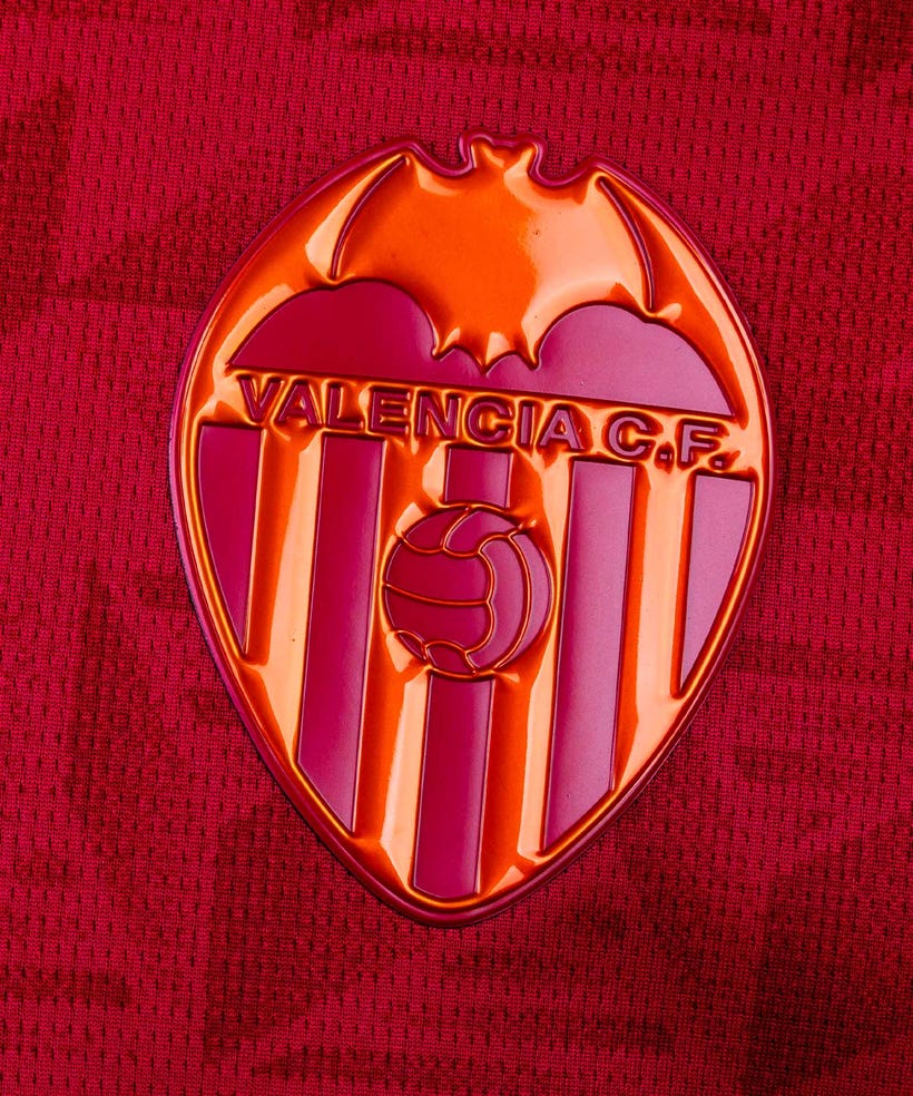 Camiseta Valencia CF 25/26 Away - vista trasera