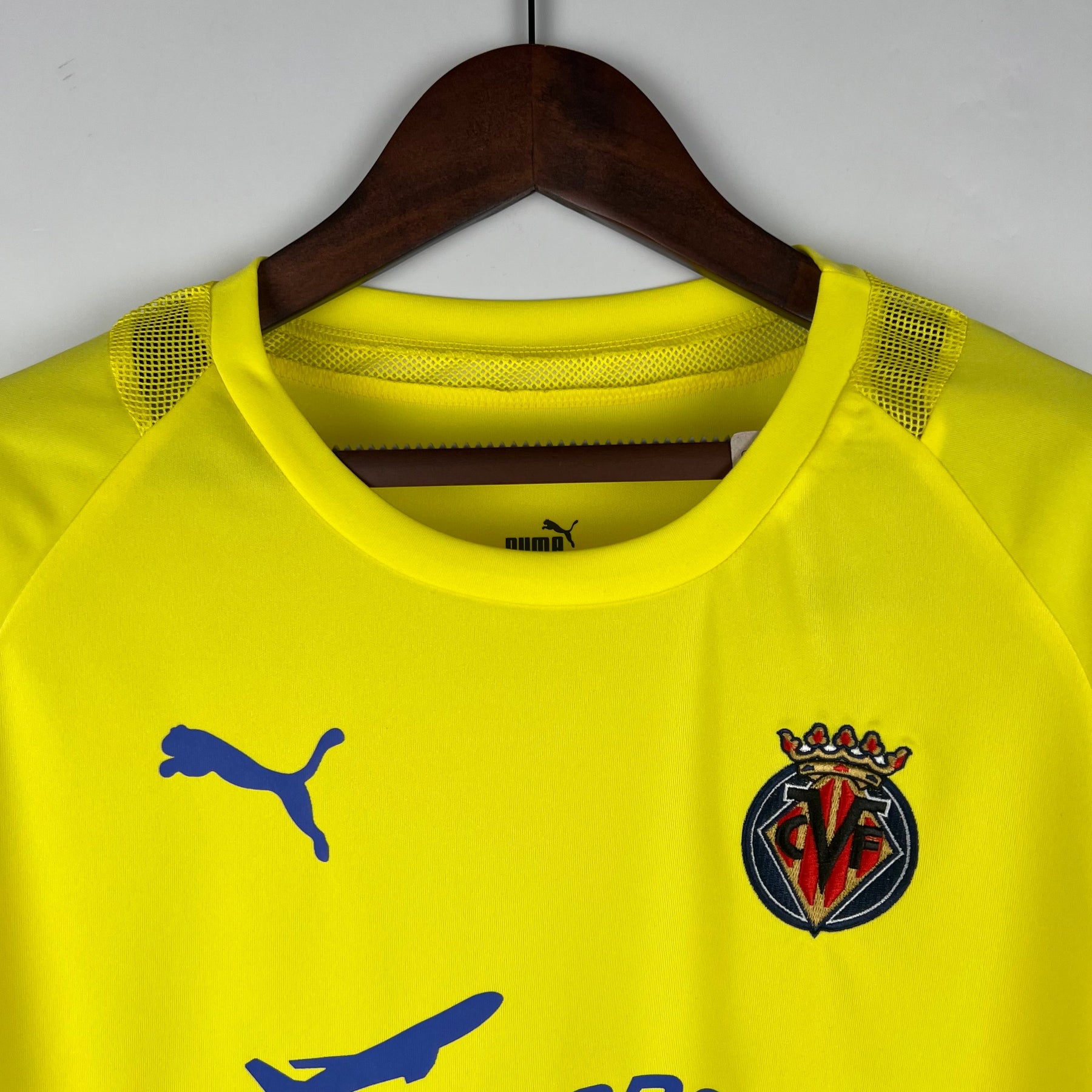 Camiseta Villarreal Retrô 05/06 Home - vista trasera
