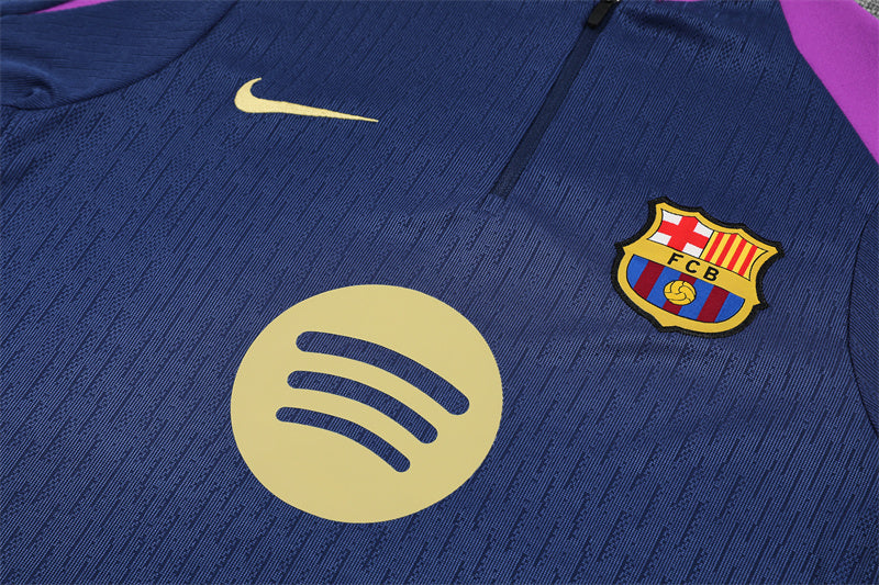 Training Suit Barcelona 25/26 - Winter - tejido y acabado