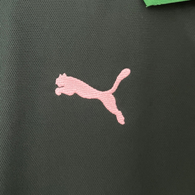 Camiseta 24∕25 Polo Palmeiras green - detalle de la manga