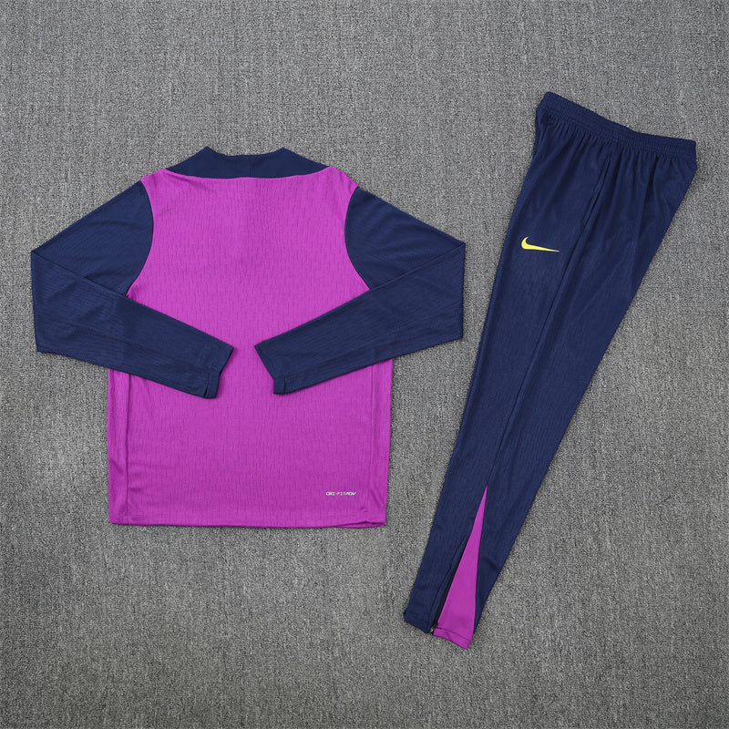Training Suit Barcelona 25/26 - Winter - detalle del cuello