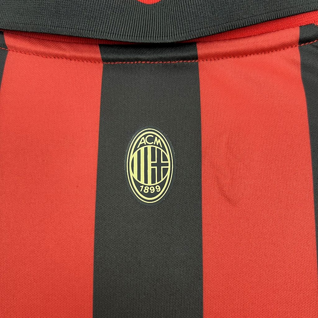 Camiseta AC Milan 24/25 125th Anniversary Edition Retro - tejido y acabado