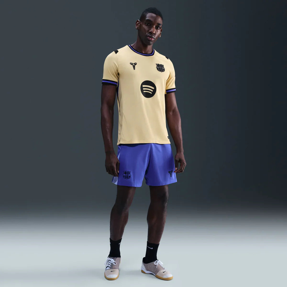Camiseta Barcelona 25/26 Away II - detalle de la manga