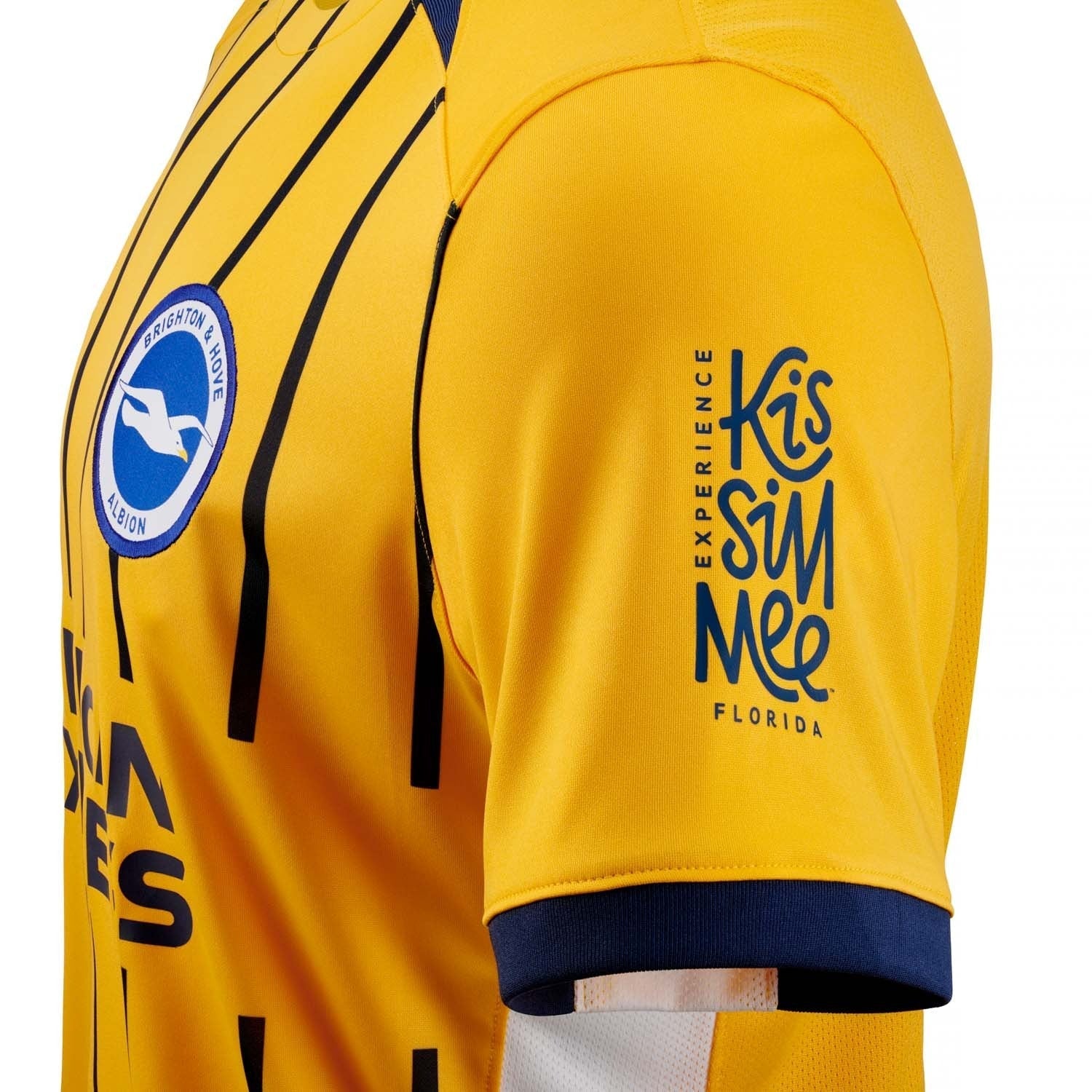 Camiseta Brighton Femenino 24/25 Away - detalle del cuello