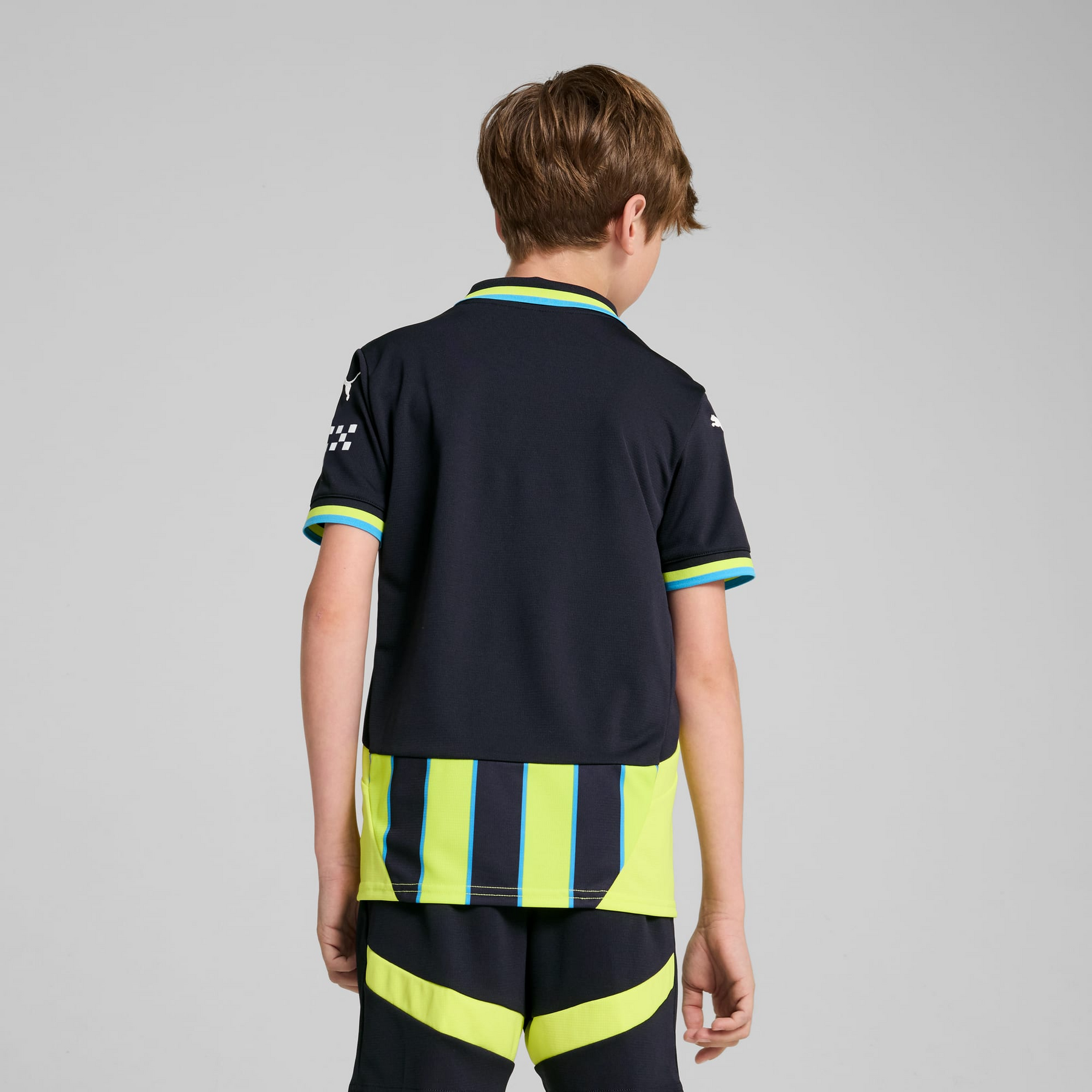 Kids Manchester City ll 2024∕25 - detalle del cuello