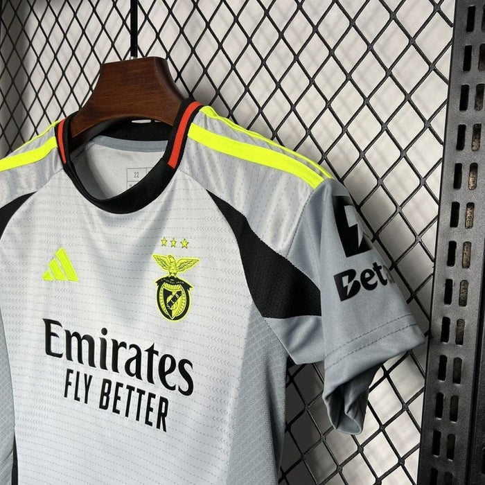 Camiseta Feminina Benfica 24/25 Third - detalle de la manga