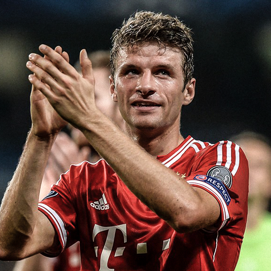 Camiseta Muller Bayern de Munique 12-13 Legend - vista trasera