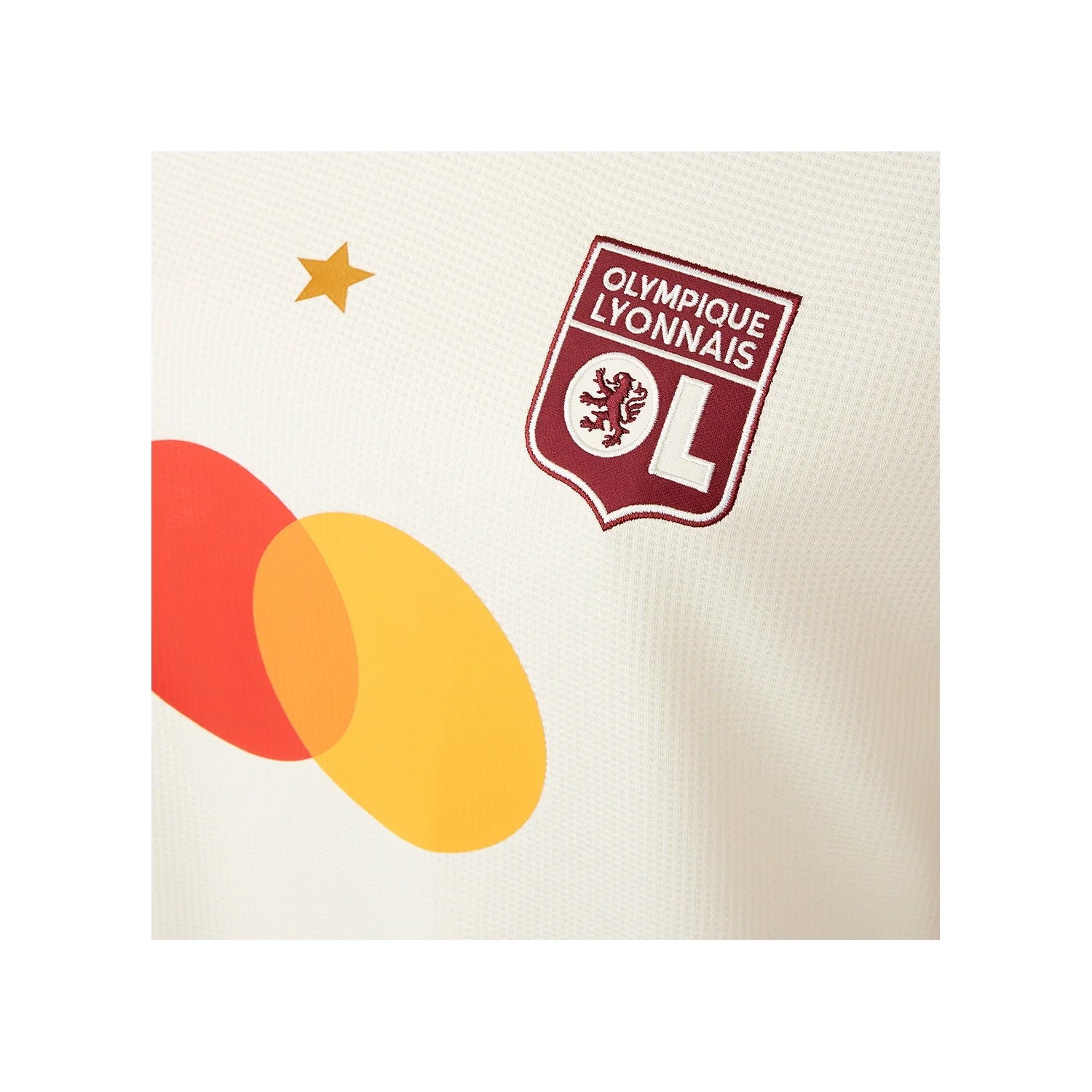 Camiseta Feminina Lyon 24/25 Third - detalle del cuello