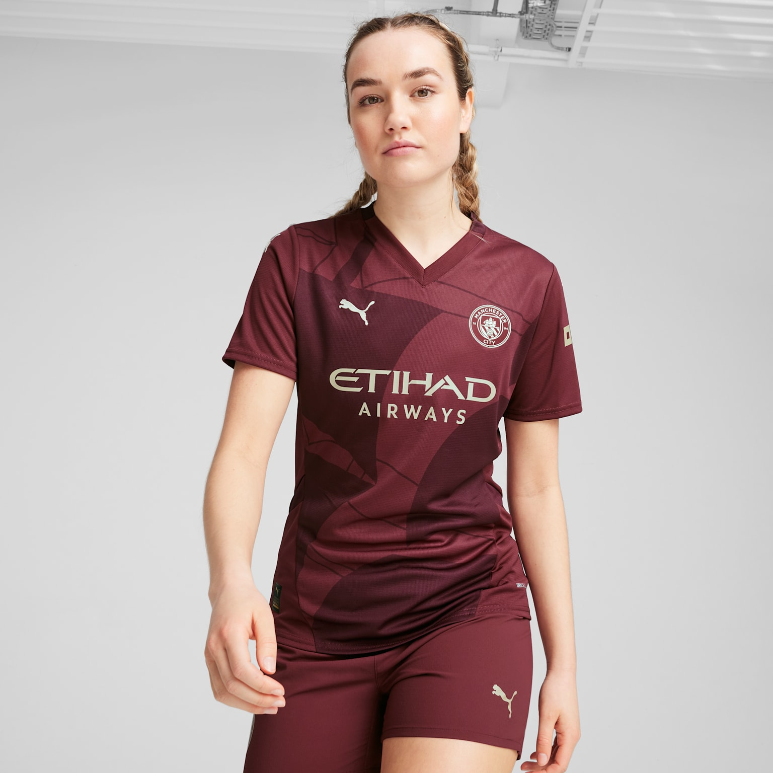 Camiseta Manchester City Femenino 24/25 Third - tejido y acabado