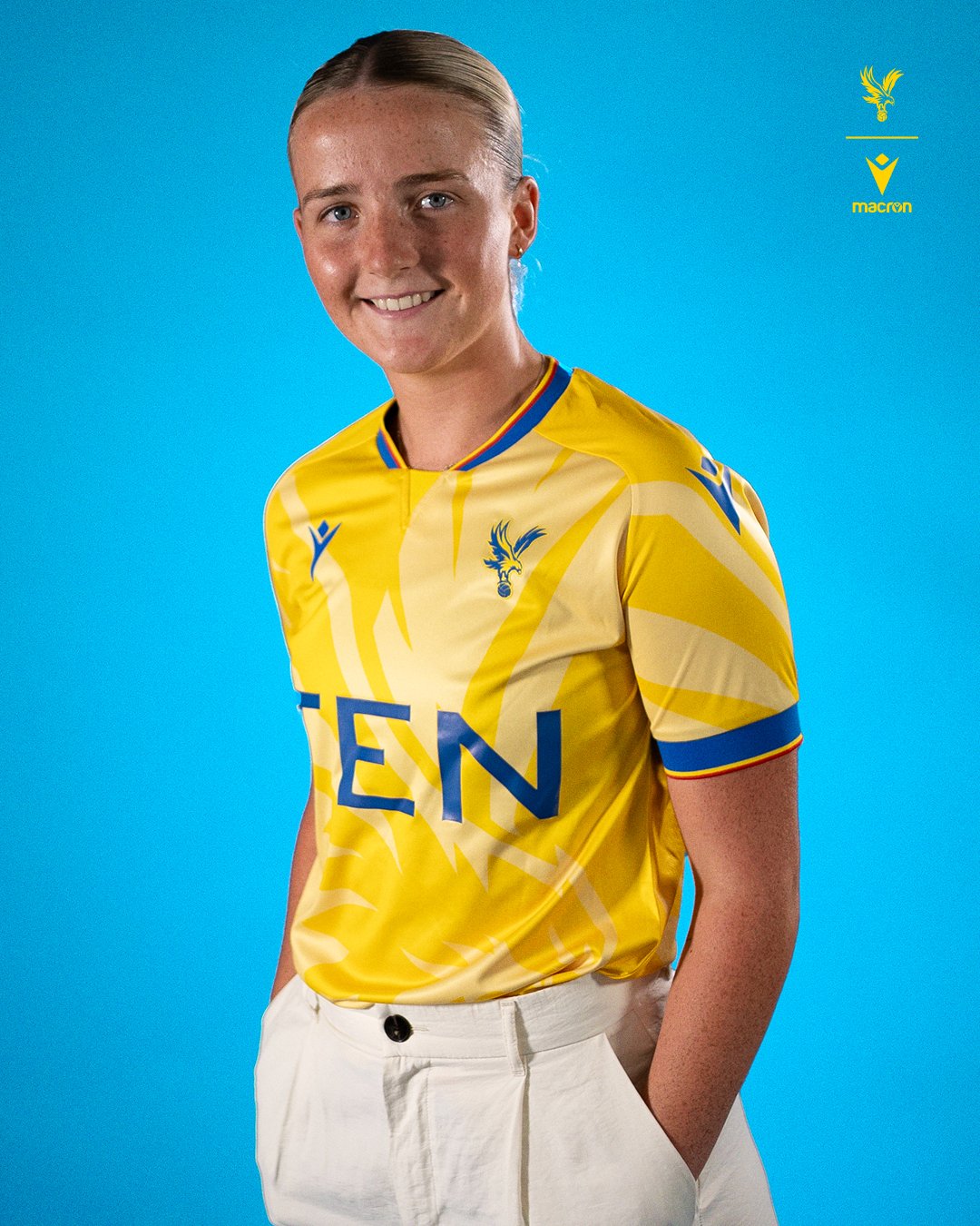 Camiseta Crystal Palace Femenino 24/25 Away - vista frontal